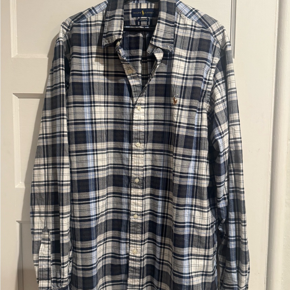 Ralph Lauren Plaid Button-Down – Men’s XXL